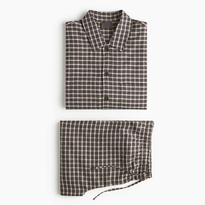 <b>Flannel</b> <b>Pajama</b> Shirt and Pants Sustainable Sleepers Organic Cotton Pyjamas <b>Men</b> Eco Friendly <b>Men's</b> Sleepwear Knit Lounge Set - Product Image 5