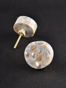 Boutons de tiroir et de meuble en nacre et résine, design premium, prix de gros direct usine - Product Image 4