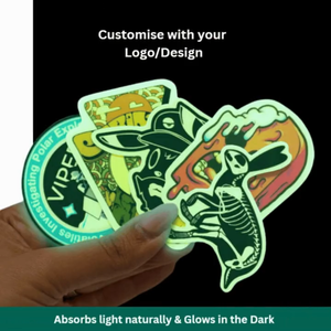 Pegatinas que Brillan en la Oscuridad, Pegatina de Vinilo Luminosa, Pegatina de Seguridad que Brilla en la Noche, Etiqueta Adhesiva Impresa Personalizada - Product Image 4