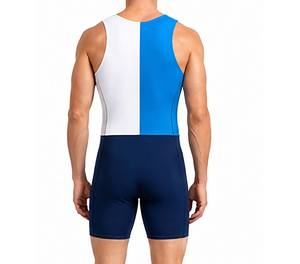 Completo Sportivo <span class=keywords><strong>Uomo</strong></span> Eoin Winston: Canotta e Pantaloncini da Canottaggio con Scollo a V, Eco-Friendly, Asciugatura Rapida Frontale, Anti-Restringimento, con Cappuccio, 100% - Product Image 2