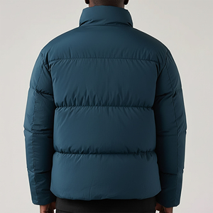High Quality Lightweight Winter Waterproof Breathable Windproof <b>Canvas</b> Bomber <b>Jacket</b> <b>Men's</b> 2 Tone Streetwear Turn-down Collar - Product Image 4