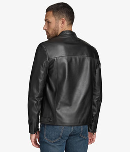 Hot Selling Men Clothing Leather Jacket New Fashion Men Leather Jacket Windproof Leather Jacket Best Material Leather Jacket New - Product Image 2