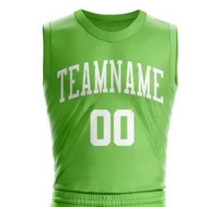 Uniforme de Baloncesto Personalizado con Logotipo, Diseño de Puntos Veraniegos, Transpirable, de Secado Rápido, sin Mangas, Cuello en V, Ropa Deportiva para Venta en Línea - Product Image 6