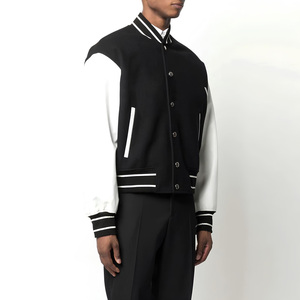 Produit très vendu, vestes de baseball sur mesure pour hommes, doublure en polaire légère, veste de baseball pour hommes - Product Image 1