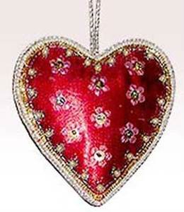 Belle décoration de sapin de Noël en forme de papillon, brodée à la main avec des fils zari, article pour la décoration suspendue de Noël, exportation et importation - Product Image 6