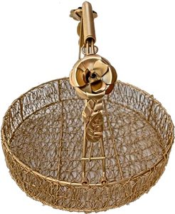 Cesta de hierro para plantas, cesta de hierro para balcón, cesta de hierro para exterior, cesta de hierro para interior, cesta de hierro para picnic - Product Image 3