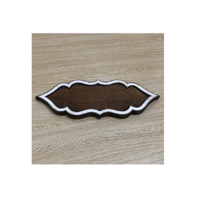 Bandeja de Madera con Incrustaciones de Nácar y Hueso, Diseño Floral, Hecha a Mano, para Servir, Decorativa, para Hogar y Restaurantes - Product Image 5