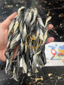 Piel de pescado seca Natural de primera calidad, golosinas para perros, bocadillo para masticar de alta proteína, piel de pescado Pangasius para masticar perros, hecho en Vietnam - Product Image 4