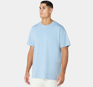 Men’s Oversized <b>Gym</b> T-Shirt Breathable Cotton Workout Tee Loose Fit Fitness Training Top Streetwear Athleisure <b>Pump</b> <b>Cover</b> - Product Image 3