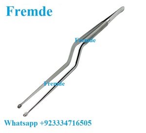 Pinces à baïonnette pour la préhension des tumeurs, 23 cm, pour instruments de neurochirurgie, acier inoxydable de haute qualité, matériau de qualité médicale - Product Image 6