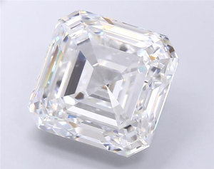 Diamant synthétique de laboratoire taille Asscher, couleur D, clarté VVS, CVD, certifié IGI, taille EX-VG, 0,003-20 carats, pour la fabrication de bijoux - Product Image 2