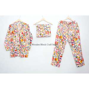 Conjunto de Pijama de Algodón de Última Moda para Mujer, Ropa de Dormir Cómoda, Vestido de Pijama para Damas de Honor, Conjunto de Pijama de Algodón para Adultos - Product Image 4