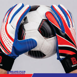 Gants de gardien de but Brand Plus en PVC, respirants, antidérapants, fermeture Velcro, doigts entièrement imprimés, légers, unisexes - Product Image 4