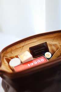 Custom Made Genuine Leather Toiletry Bag Dopp <b>Kit</b> Mens Travel Wash Bag <b>Shaving</b> <b>Kit</b> Organizer Wholesale Factory TYG-0126 - Product Image 3