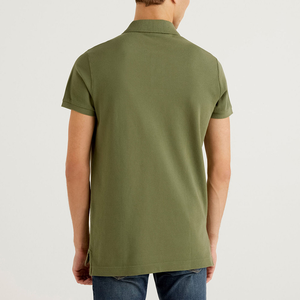 Servicio OEM ODM, Camiseta Polo Antiarrugas para Hombre, Personalizada, Manga Corta, Cuello Camisero, Camiseta de Alta Calidad para Hombre - Product Image 6