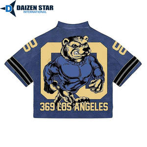 Maillot en maille personnalisé avec nom d'équipe et nom de joueur, 100% polyester respirant, séchage rapide, antibactérien, anti-UV, manches courtes, toutes tailles - Product Image 4