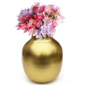 Decoración de alta calidad, flor de aluminio con acabado de níquel personalizado, mesa de cena moderna hecha a mano de Azora Industries - Product Image 3