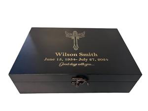 Caja de Madera Estampada Estilo Antiguo, Caja de Joyería Vintage, Caja de Almacenamiento de Madera Estampada para Decoración Rústica, Venta al por Mayor - Product Image 4