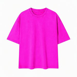 Camiseta de Manga Corta para Hombre, Corte Regular, Cuello Redondo, Informal, Tejido de Punto, 100% Algodón Jersey, 270g, Estilo Urbano, Ecológica, de Secado Rápido - Product Image 3