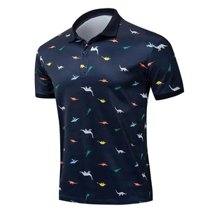 เสื้อโปโลแฟชั่นสำหรับผู้ชายที่มีทรงทันสมัย เนื้อผ้านุ่มสบาย และดีไซน์อเนกประสงค์สำหรับตู้เสื้อผ้าสไตล์ร่วมสมัย - Product Image 5