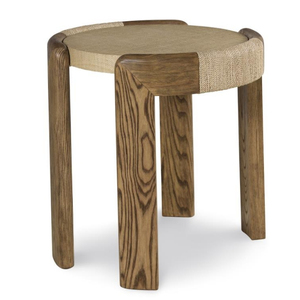 Tabouret rembourré moderne avec pieds en bois, design capitonné, style rustique, pour salon, chambre, entrepôt, meuble ottoman - Product Image 1