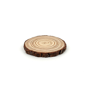Sous-verre rond en bois naturel écologique avec logo personnalisé, disque en bois pour bricolage, fournitures d'artisanat, ornement pour la maison, mariage, fête, cadeau - Product Image 2