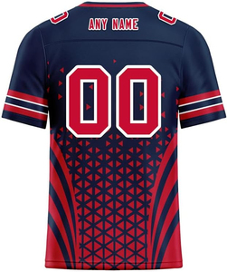 เสื้อรักบี้แบบยูนิเซ็กซ์ แขนสั้น สกรีนโลโก้ได้ ผ้าระบายอากาศดี พิมพ์ลายแบบซับลิเมชั่น มีไซส์ใหญ่ ชุดทีม ขายส่ง ผ้าสี่ทางยืดได้ - Product Image 4
