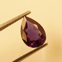 HAYAAT GEMS Pierre précieuse naturelle Alexandrite taille poire 1,40 ct 9,5x6,5x3 mm Modèle N-184 Fabrication de bijoux Rajasthan
