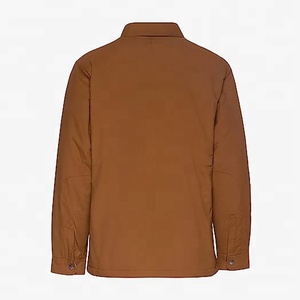 Chaqueta Bomber de Lona para Hombre, Personalizable, con Forro Acolchado, Manga Larga, Cálida para Invierno, con Diseño Personalizable, Transpirable, de Fibra de Bambú - Product Image 4
