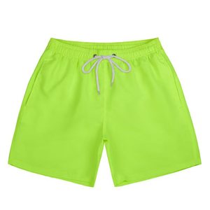 Shorts de Baño Negros para Hombre, Cintura Alta, Cierre con Cordón, Ecológicos, Transpirables, Antiarrugas, de Secado Rápido, para Gimnasio - Product Image 6