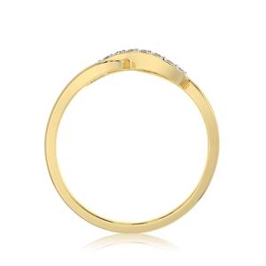Unisex Yellow Gold Silver Plated <b>Diamond</b> <b>Ring</b> Minimalist Round Brilliant Cut D Color Engagement Gift Jewelry - Product Image 3