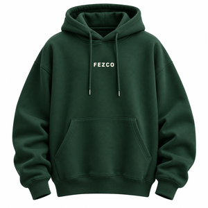 <b>Plain</b> <b>Men</b> <b>Hoodies</b> for Minimalist Fashion Polyester/Cotton Oversized Drop Shoulder Digital Breathable Eco-Friendly Pocket - Product Image 6