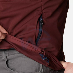 Chaqueta Softshell Premium para Hombre, Diseño 2026, con Capucha y Logotipo Frontal, Color Personalizado, Ecológica, de Secado Rápido y Transpirable para Invierno - Product Image 6