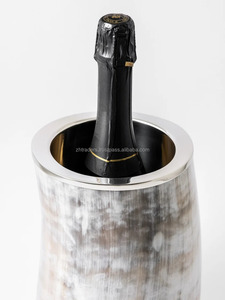 Porte-bouteille de champagne en forme personnalisée, en matériau organique, fait à la main, écologique, nouveau design, décoration d'intérieur - Product Image 4
