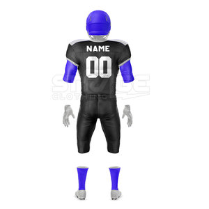 Uniforme de Fútbol Americano Hecho en Estados Unidos, 100% Poliéster, Tejido Premium Transpirable, Ecológico y Duradero con Movimiento Flexible - Product Image 6