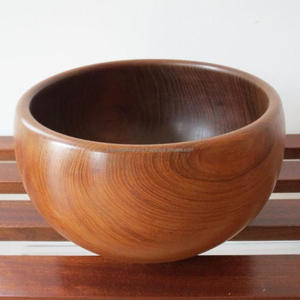 ชามใส่อาหารทำจากไม้สำหรับอาหารเย็นชามใส่อาหารล้างทำความสะอาดได้ง่ายทำจากไม้ - Product Image 4