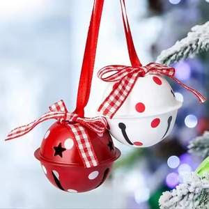 Ornement de cloche de luxe en métal pour la décoration de l'arbre de Noël et des fenêtres - Product Image 6