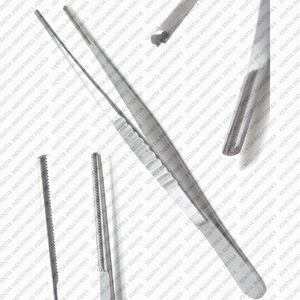 Pinzas Quirúrgicas Veterinarias Dentales DeBakey de Alta Calidad, 4 Pulgadas, Instrumento Quirúrgico Atraumático de Acero Inoxidable, Certificado CE - Product Image 5