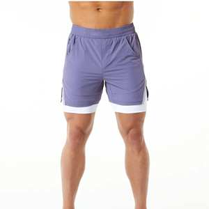 Shorts de bain pour hommes, shorts de plage, logo personnalisé, séchage rapide, UPF 50, légers, respirants, shorts de bain d'été, usine OEM - Product Image 2