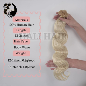 Premium 100g doble dibujado vietnamita Remy extensiones de cabello Hali queratina infundida punta plana piel sensible extensiones de cabello humano - Product Image 5