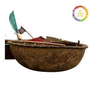 Bateau Coracle en Bambou Haute Performance pour la Promotion du Tourisme en Station Balnéaire Estivale et sur les Voies Navigables Intérieures – Vente Directe - Product Image 6