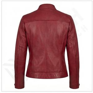 Venta al por mayor de las mujeres de la bicicleta transpirable chaqueta de cuero Deportes Moto Seguridad Chaqueta de cuero personalizado Señoras - Product Image 3