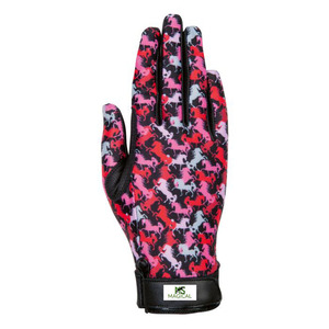 Guantes de equitación de alta calidad, transpirables, profesionales, para niños, de invierno, con aislamiento superior, relleno suave en el interior, elásticos. - Product Image 4