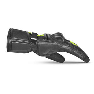 Nayab Industries Wholesale Customizable Breathable Waterproof Full Finger Moto Racing <b>Glove</b> PU Leather Fluorescent Nylon Padding - Product Image 5