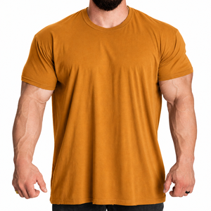 Wholesale Custom Men Oversized Vintage Washed T <b>Shirt</b> <b>100</b>% Cotton 300 GSM Heavyweight Short Sleeve Round Neck Streetwear Tee - Product Image 1
