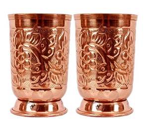 Copas de Martini de Cobre Martillado, Hechas a Mano, Copas de Vino de Cobre Puro, Copas de Cobre Puro Vintage - Product Image 3