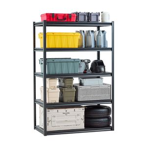 Scaffali per Garage a 5 Ripiani, Capacità 1360 Kg, Regolabili in Metallo, 61 cm P x 122 cm L x 183 cm H per lo Stoccaggio di Utensili - Product Image 4