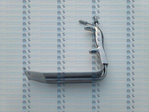 Retractor de Senos Tebbetts de Fibra Óptica y Succión, 150 mm x 25 mm, para Mamoplastia, Aumento de Senos, Cirugía Plástica, Acero Inoxidable - Product Image 5