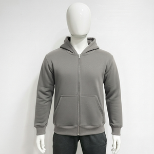 Heavyweight Custom 3D Printing Vintage Zip up Acid Wash Pullover Oversized Fleece Blank Cropped Hoodies for Mens - Product Image 1