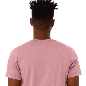 T-shirts pour hommes de qualité LIMOS SPORTS 100% laine, imprimés au laser, col rond, coupe régulière, manches courtes, 220g, écologiques, blancs, vierges - Product Image 2